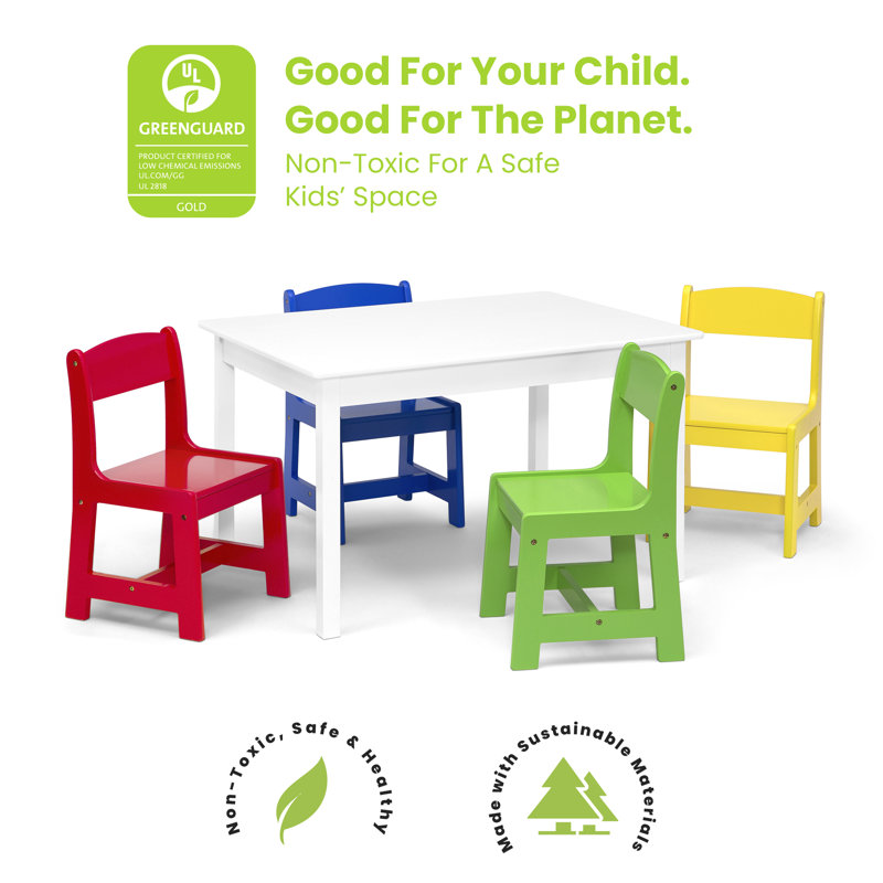 Melissa and doug table and 4 chairs on sale